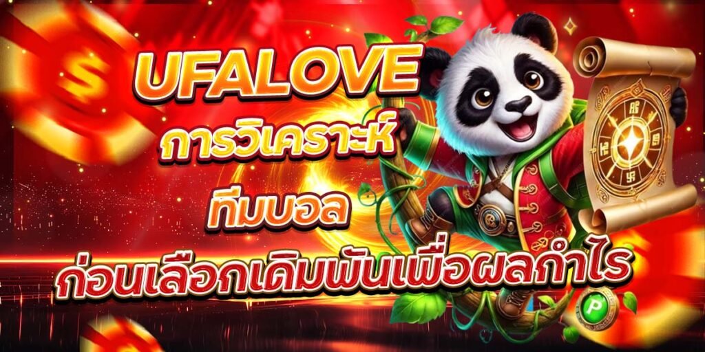 UFALOVE การวิเคราะห์ทีมบอล ก่อนเลือกเดิมพันเพื่อผลกำไร