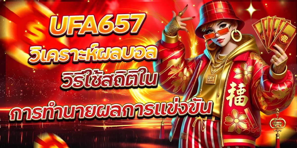 UFA657 วิเคราะห์ผลบอล วิธีใช้สถิติในการทำนายผลการแข่งขัน